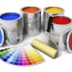 Cans With Colored Paint - Shin-Etsu MicroSi